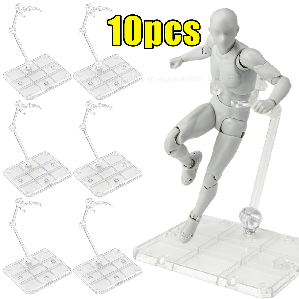 Model Kit Jms - 2/5/10 Stück Montage-Actionfiguren-Displayhalter, Basis für Puppenmodelle,