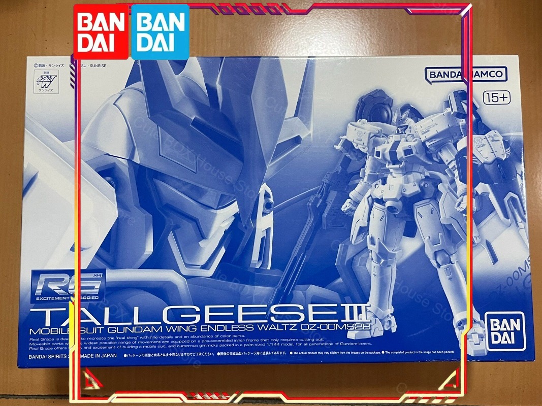 Bandai Model Gundam Rg - Bandai 100% Original Gundam Modellbausatz RG