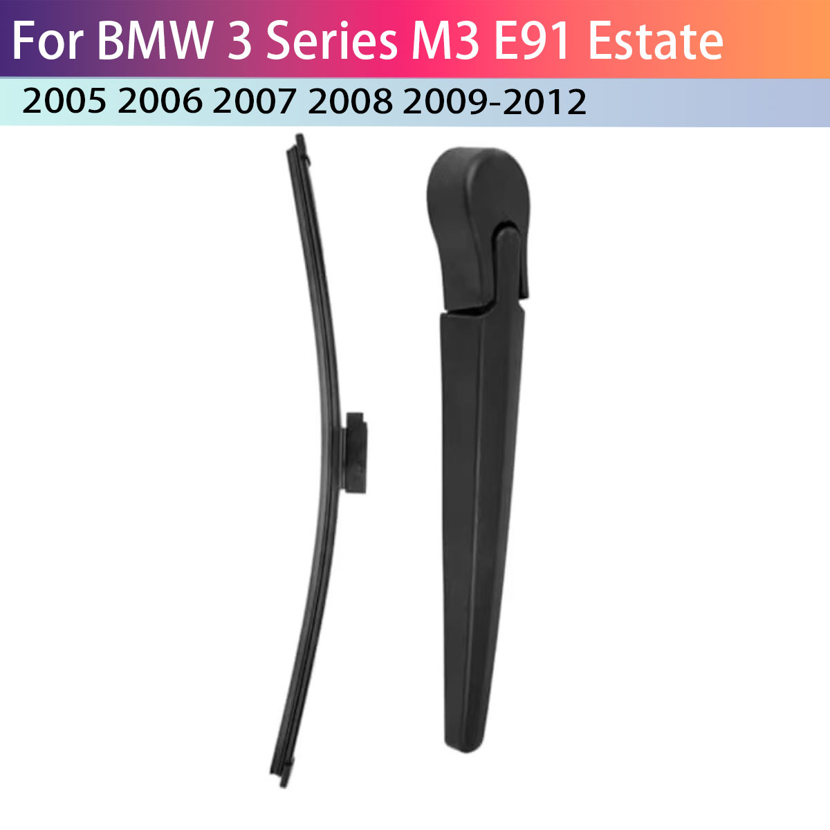 Model Kit Bmw - Heckscheibenwischerarm-Set 61627198558 für Modelljahre 2004-2012 für