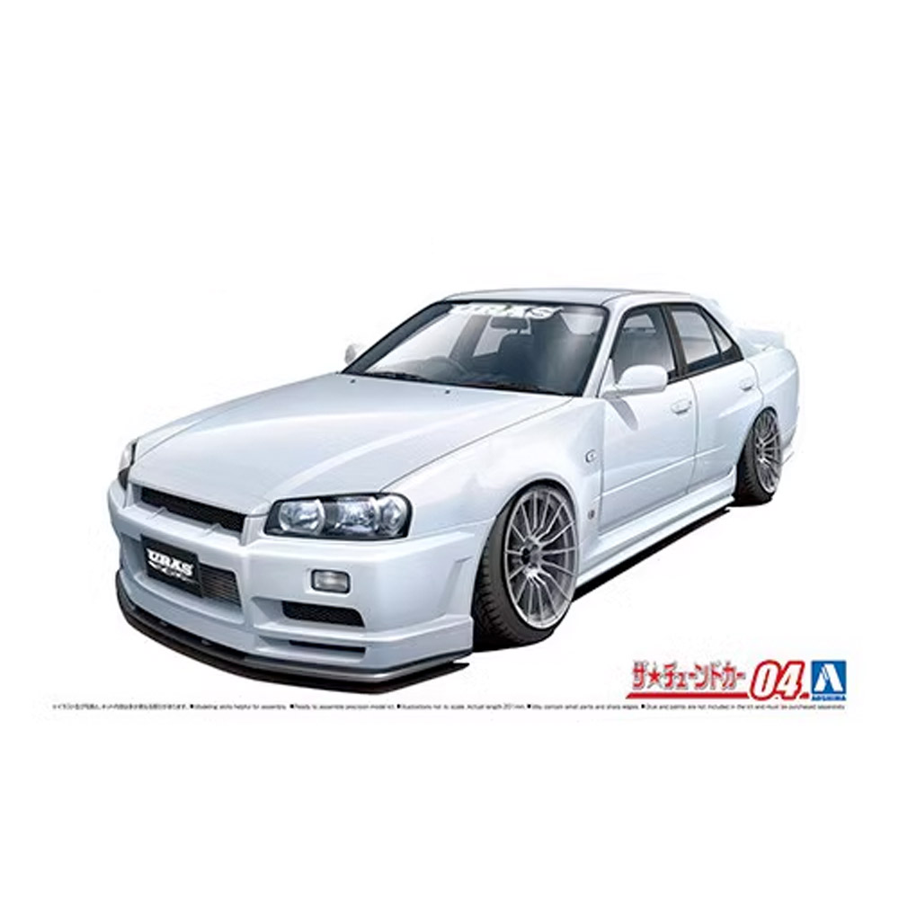 Model Kit Nissan Skyline - Aoshima 05534 Skyline ER34 Uras Type-R