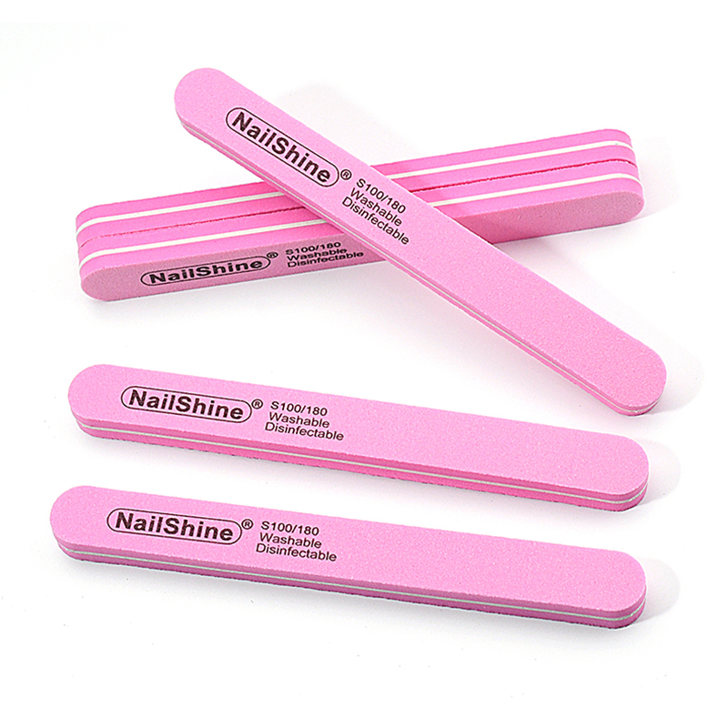 Sanding Stick Set - 100 Stück rosa Nagel feilen Gel