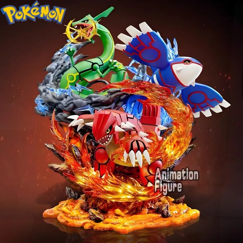 Model Kit Rayquaza - 35 cm/13,78 in Anime Pokemon Figur
