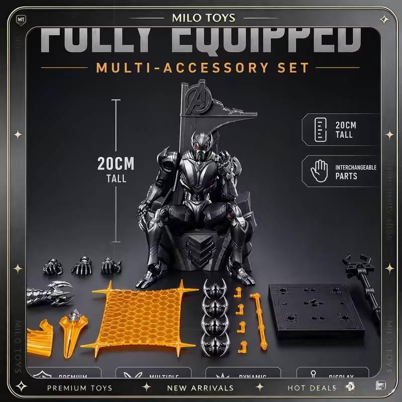 Model Kit Ultron - Blokees Ultron Legend Edition Baustein-Sammlerfigur Bausatz