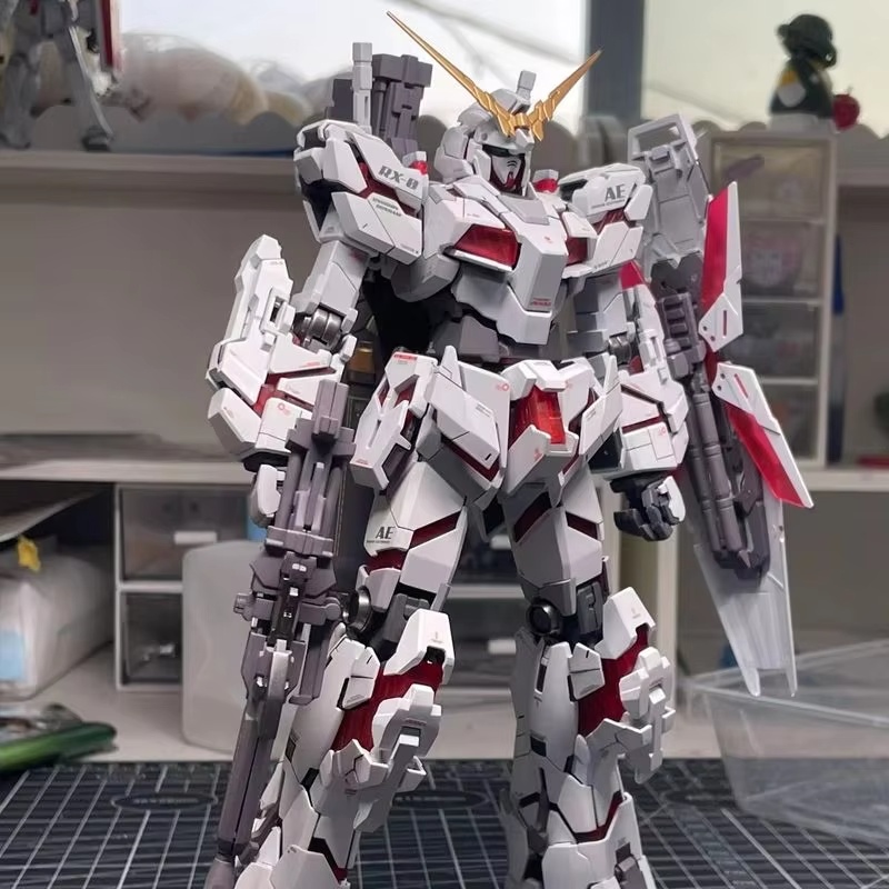 Model Kit Jms - Auf Lager Hg 1/144 Rx-0 Unicorn