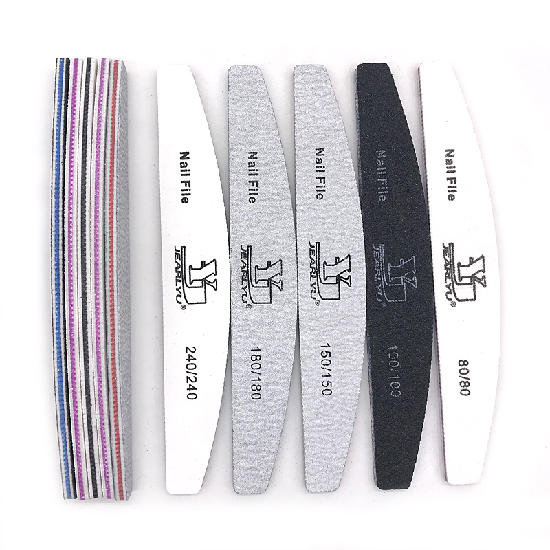 Sanding Stick Set - 5 teile/los Nagel feile Mix Farbe