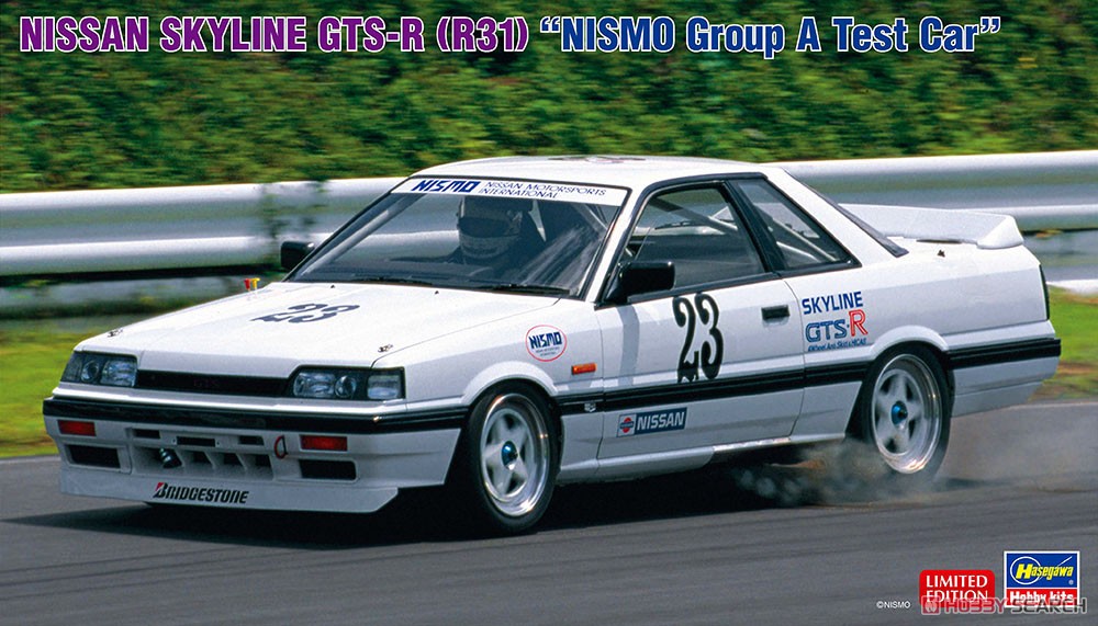 Model Kit Nissan Skyline - Statisch zusammengebautes Automodell Hasegawa-20549 im Maßstab