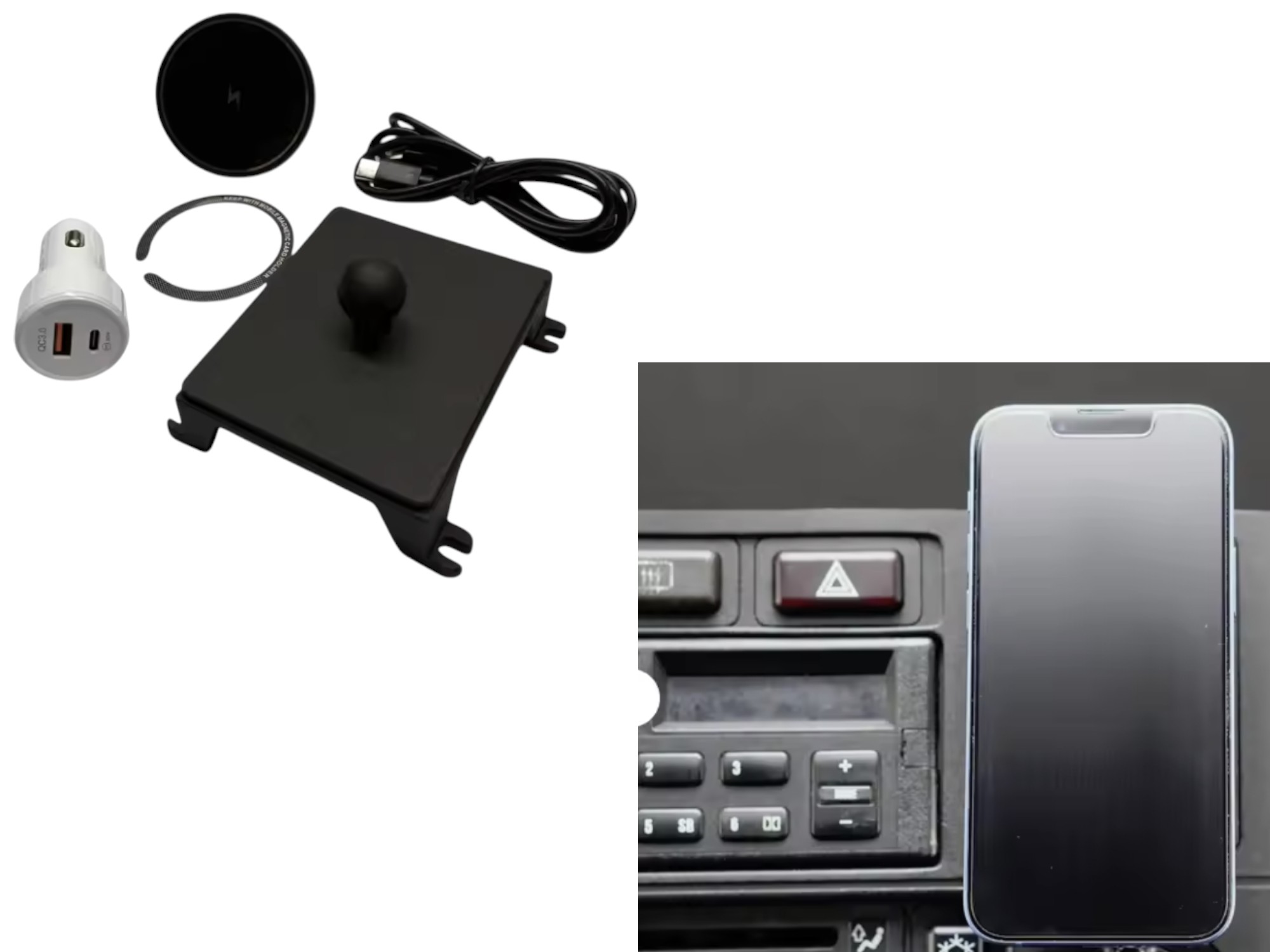 Model Kit Bmw - 1 Set Handyhalterung für MagSafe-Ladegerät für