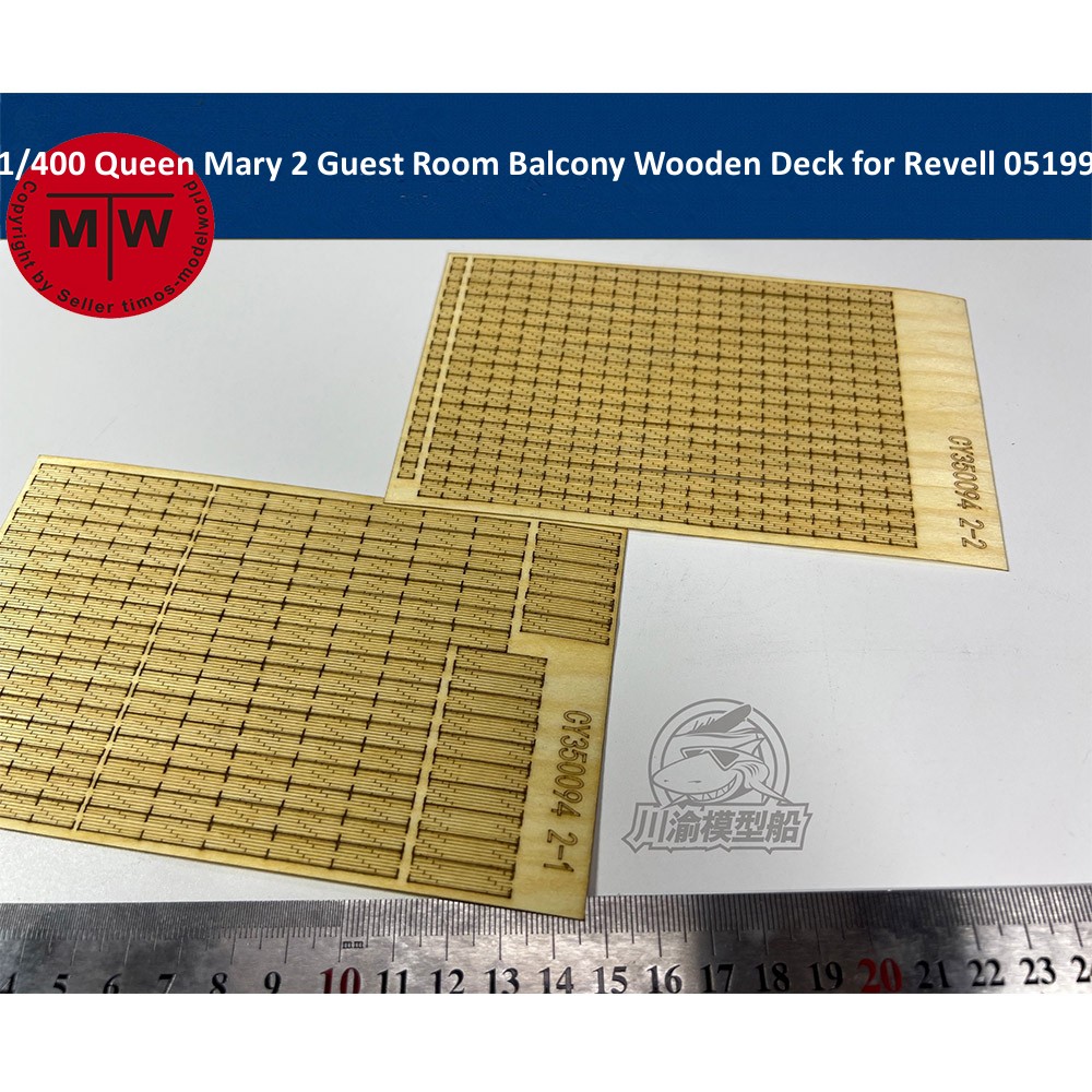 Model Kit Queen Mary - 1/400 skala Queen Mary 2 Zimmer
