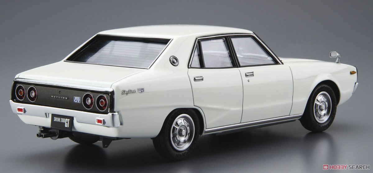 Statisch zusammengebautes Auto – Model Kit Nissan Skyline Bewertung und Preis