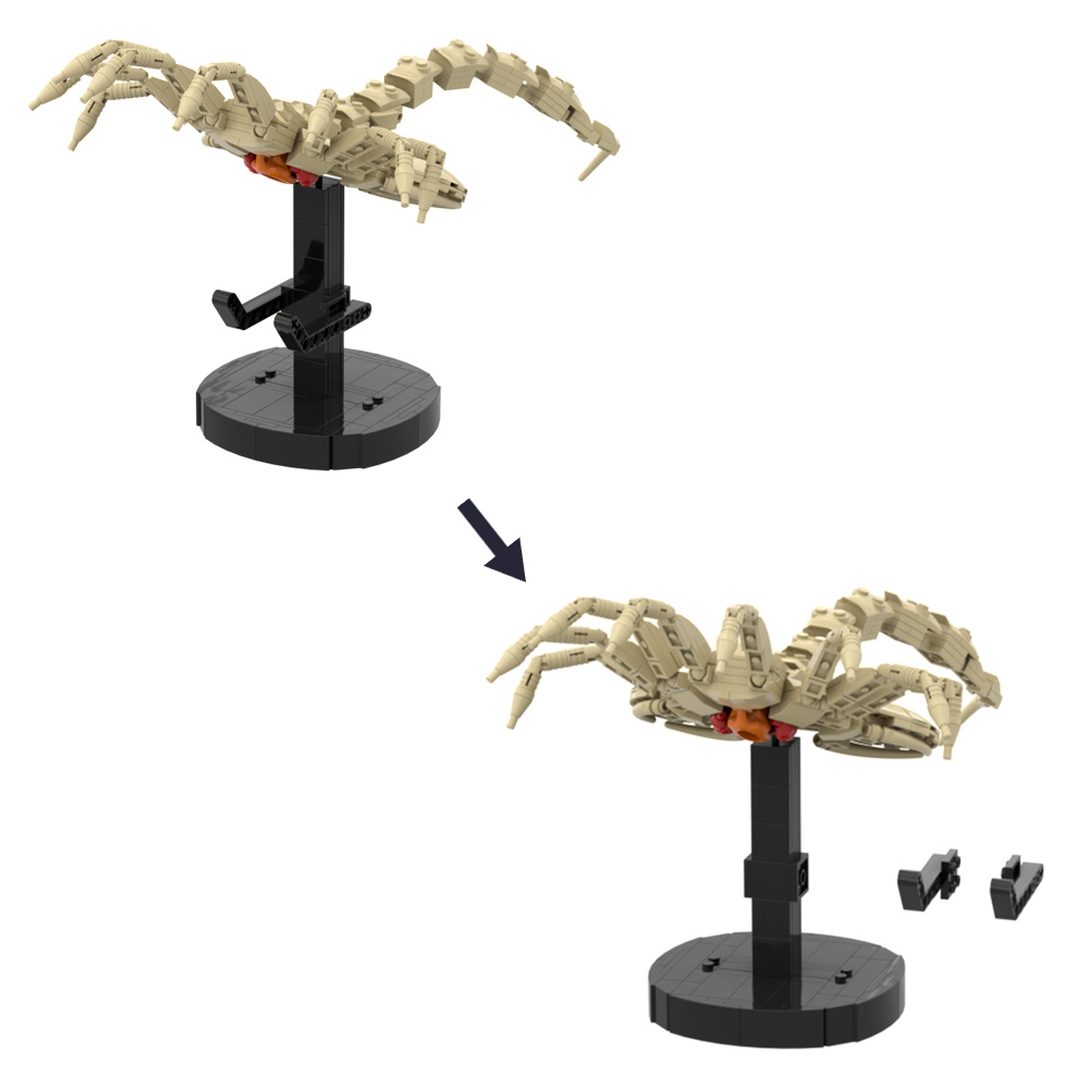 Gobricks MOC Alien Facehugger  – Model Kit Ultron Bewertung und Preis
