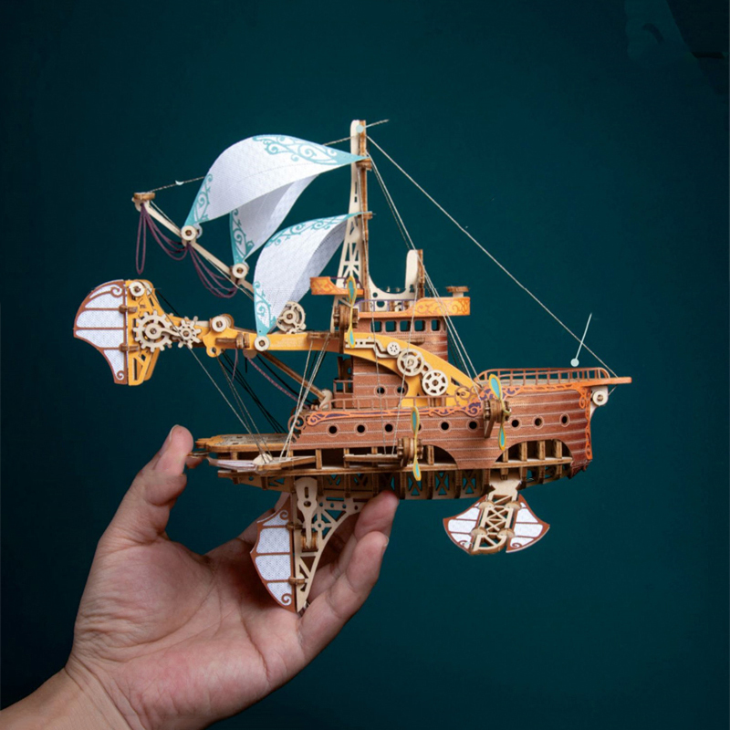 DIY 3D Holzpuzzle Fantastische – Model Kit Glue Bewertung und Preis