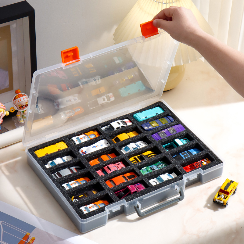 Feuerfarbene Auto-Aufbewahrung – Model Kit Display Case Bewertung und Preis