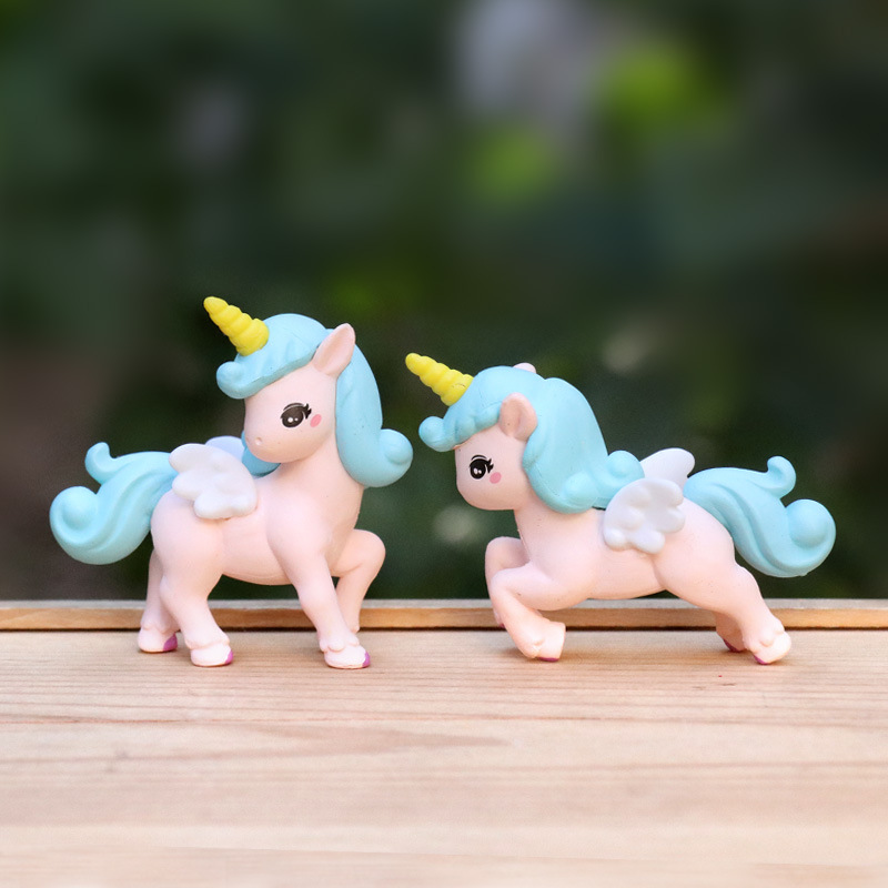 4 Stück/Set Anime Einhorn Q-Ve – Model Kit Unicorn Bewertung und Preis