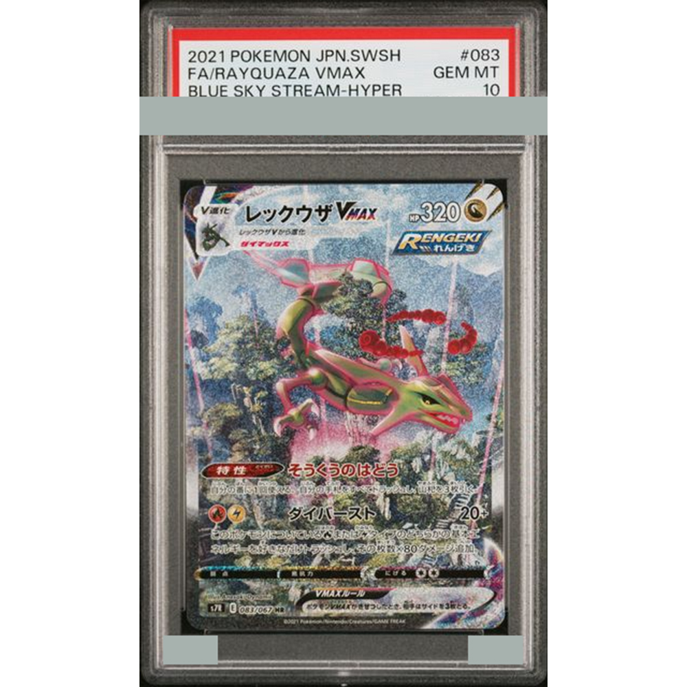 2021 Diy Proxy Ptcg Graded Col – Model Kit Rayquaza Bewertung und Preis
