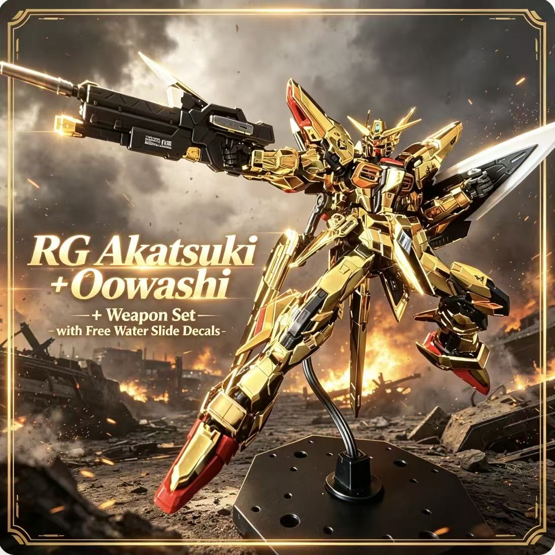 RG41 1/144 ORB-01 Akatsuki Oow – Bandai Model Gundam Rg Bewertung und Preis