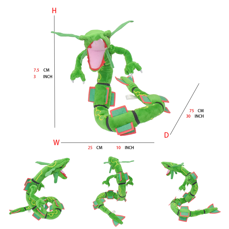 Pokemon Rayquaza Plüschpuppe,  – Model Kit Rayquaza Bewertung und Preis