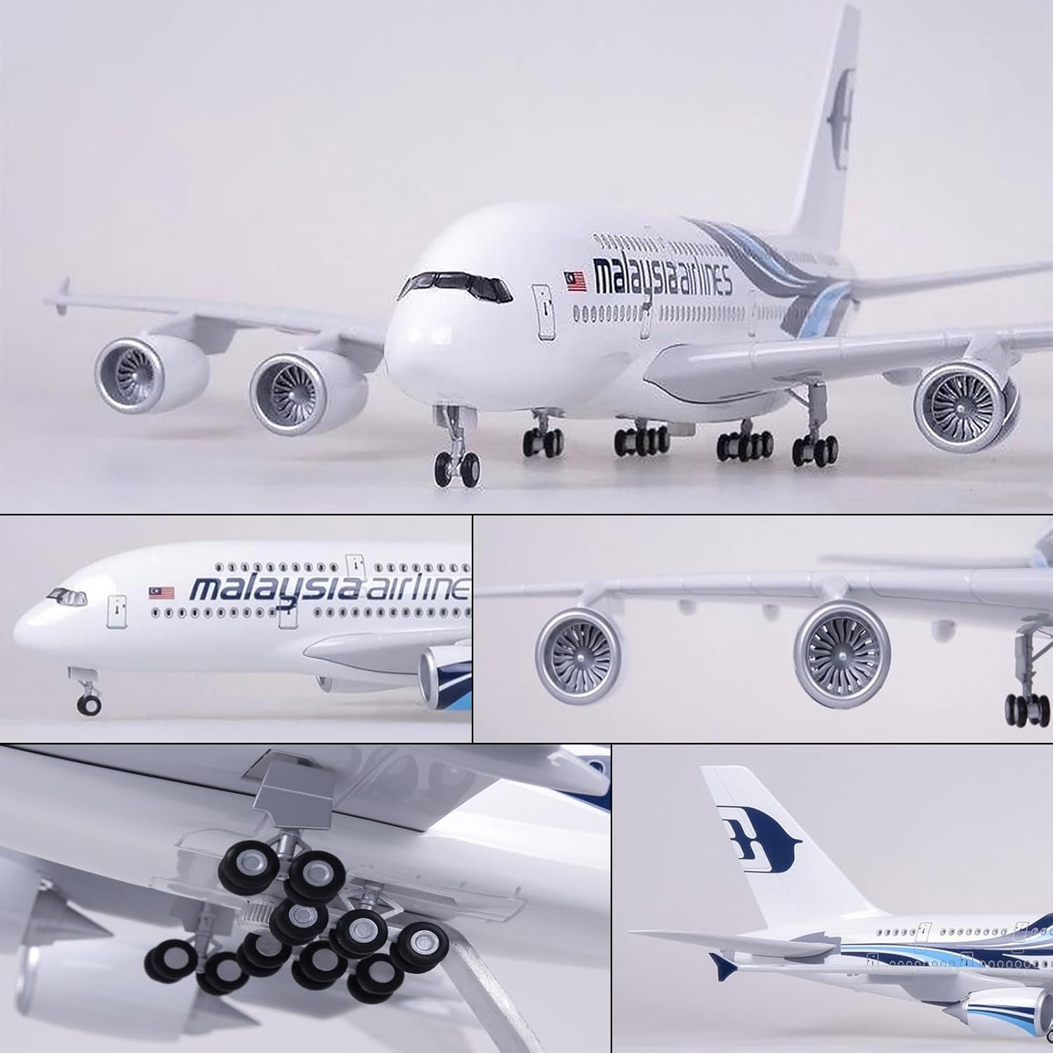 Malaysia Airlines A380 Metallf – Model Kit Resin Bewertung und Preis